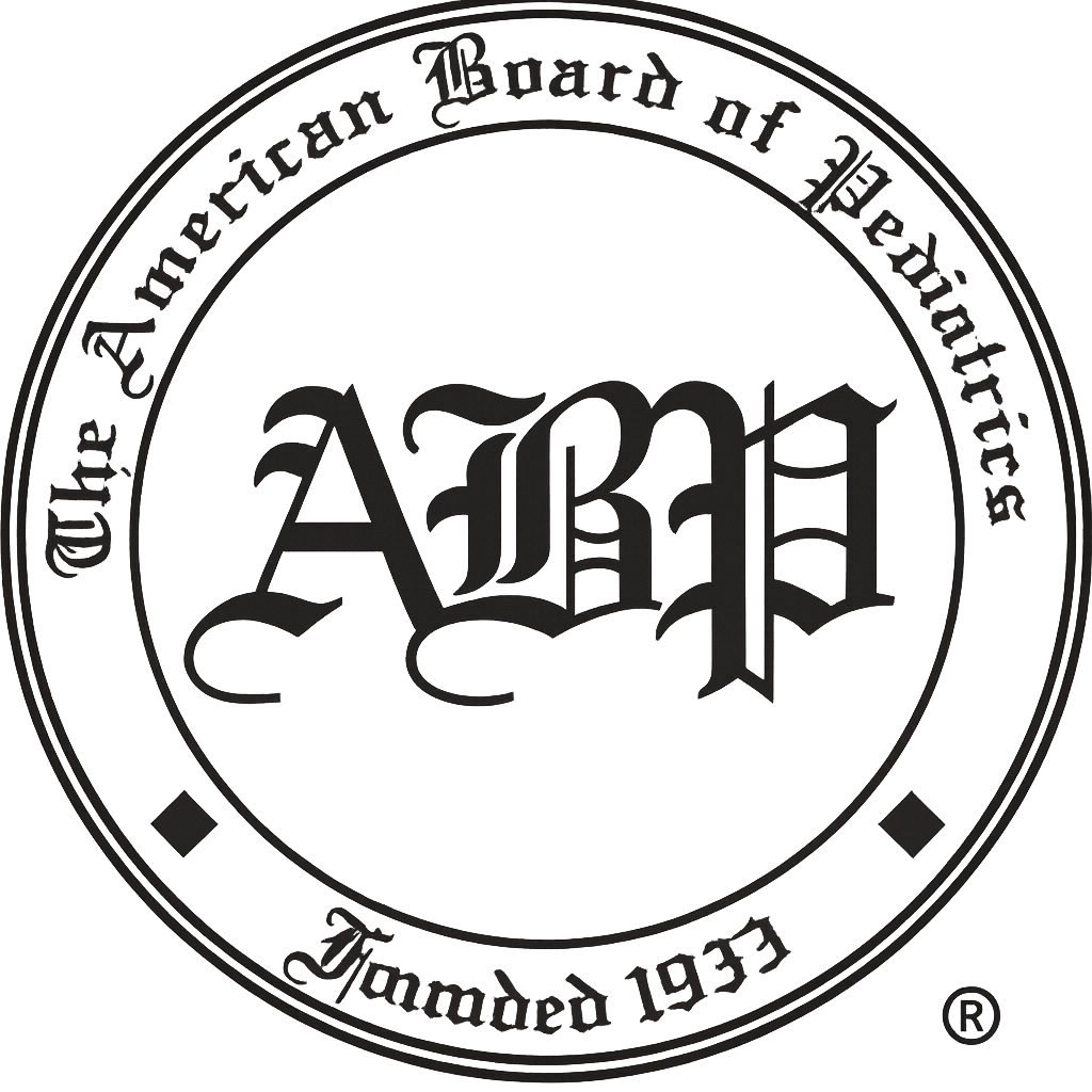 Sello de certificación pediátrica